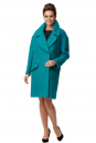 Женское пальто из текстиля с воротником 8005610-4