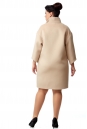 Женское пальто из текстиля с воротником 8005612-3