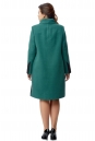 Женское пальто из текстиля с воротником 8005614-3