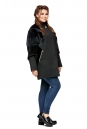 Женское пальто из текстиля с воротником 8005662-2