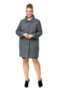 Женское пальто из текстиля с воротником 8005980-2