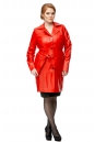 Женское кожаное пальто из натуральной кожи с воротником 8006045-2