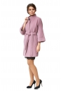 Женское пальто из текстиля с воротником 8006100-2