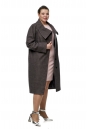 Женское пальто из текстиля с воротником 8007022-3