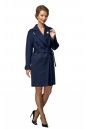 Женское пальто из текстиля с воротником 8007120-3