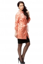 Женское пальто из текстиля с воротником 8008088