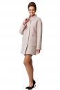 Женское пальто из текстиля с воротником 8008110-2