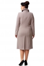 Женское пальто из текстиля с воротником 8008113-3