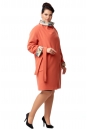 Женское пальто из текстиля с воротником 8008116-2