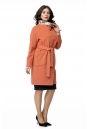 Женское пальто из текстиля с воротником 8008116-5