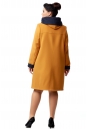 Женское пальто из текстиля с капюшоном 8008121-3