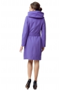 Женское пальто из текстиля с капюшоном 8008136-3