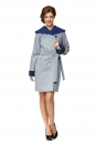 Женское пальто из текстиля с капюшоном 8008139-2