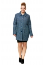 Женское пальто из текстиля с воротником 8008146