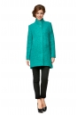 Женское пальто из текстиля с воротником 8008175