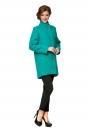 Женское пальто из текстиля с воротником 8008175-2