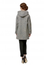 Женское пальто из текстиля с капюшоном 8008178-3