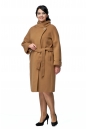 Женское пальто из текстиля с воротником 8008209