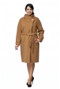 Женское пальто из текстиля с воротником 8008209-3