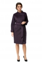 Женское пальто из текстиля с воротником 8008351