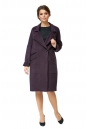 Женское пальто из текстиля с воротником 8008352