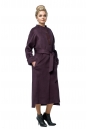 Женское пальто из текстиля с воротником 8008360