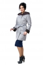 Женское пальто из текстиля с капюшоном 8008395-2