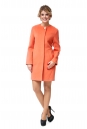 Женское пальто из текстиля с воротником 8008401