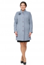 Женское пальто из текстиля с воротником 8008420