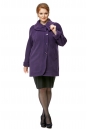 Женское пальто из текстиля с воротником 8008444