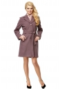 Женское пальто из текстиля с воротником 8008474