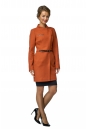 Женское пальто из текстиля с воротником 8008515-3