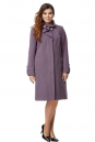 Женское пальто из текстиля с воротником 8008643