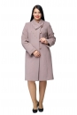 Женское пальто из текстиля с воротником 8008759