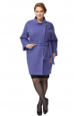 Женское пальто из текстиля с воротником 8008778