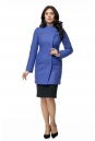 Женское пальто из текстиля с воротником 8009061