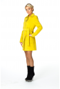 Женское пальто из текстиля с воротником 8009314-3