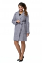 Женское пальто из текстиля с воротником 8009599