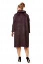 Женское пальто из текстиля с воротником 8009910-3