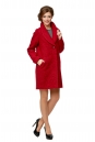 Женское пальто из текстиля с воротником 8010153-2