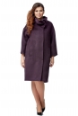 Женское пальто из текстиля с воротником 8010162