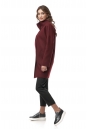Женское пальто из текстиля с воротником 8010391-3
