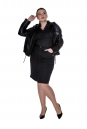 Женская кожаная куртка из натуральной кожи с капюшоном 8011566-4