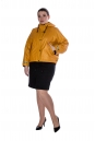 Женская кожаная куртка из натуральной кожи с капюшоном 8011568-2