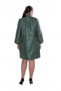 Женское кожаное пальто из натуральной кожи с воротником 8011572-3