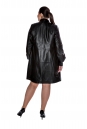 Женское кожаное пальто из натуральной кожи с воротником 8011573-3