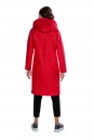Женское пальто из текстиля с капюшоном 8011622-3