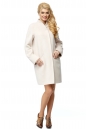 Женское пальто из текстиля с воротником 8011659