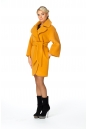 Женское пальто из текстиля с воротником 8011706
