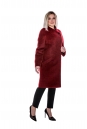 Женское пальто из текстиля с воротником 8011719-2
